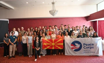 Peace Corps: 50 new US volunteers arrive in Skopje