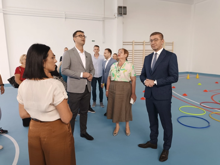 “Dimitar Pop Georgiev – Berovski” school in Skopje’s Hrom gets new sports hall