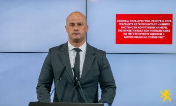 Велјановски: Секогаш кога ДУИ губи прибегнуваат кон потпалување на меѓуетничките односи и загрозување на соживотот