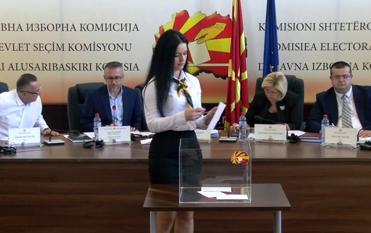 Утврден редоследот на листите на кандидати на гласачко ливче за локалните избори