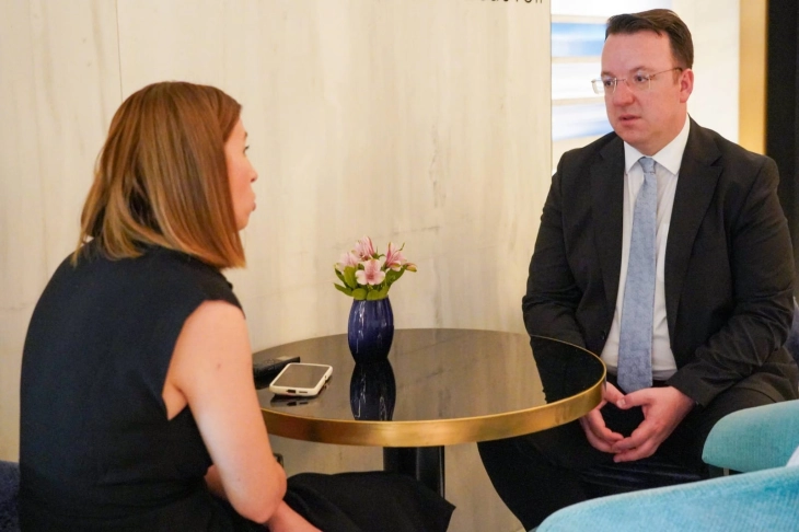 Николоски за МИА од Атина: Со Грција имаме можност да станеме најдобри економски партнери во регионот