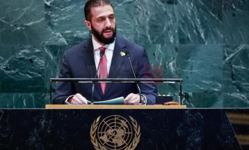 Ахмед ал Шара првпат пред Генералното собрание на ОН: Народот триумфираше против тиранијата за иднината на децата