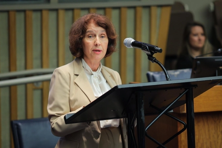 Macedonian youth tired of waiting for European future, President Siljanovska Davkova tells World Programme of Action for Youth session