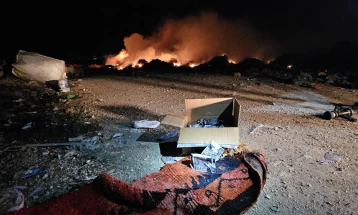 DMSH: Shuhet plotësisht zjarri në deponinë në Haraçinë