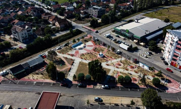 Нов урбан парк во  Марино  во општина Илинден