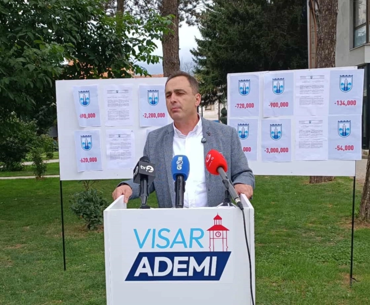 Висар Адеми: Општина Гостивар има најголем долг во Македонија