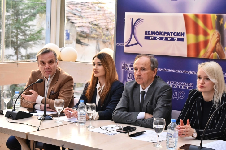 Демократски сојуз: Доста со декларации и резолуции, да се фатиме за работа