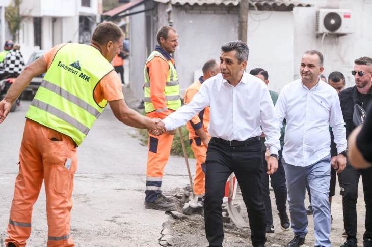 Меџити: Улицата „Максут Садик“ пред завршување, значајна инвестиција за Чаир