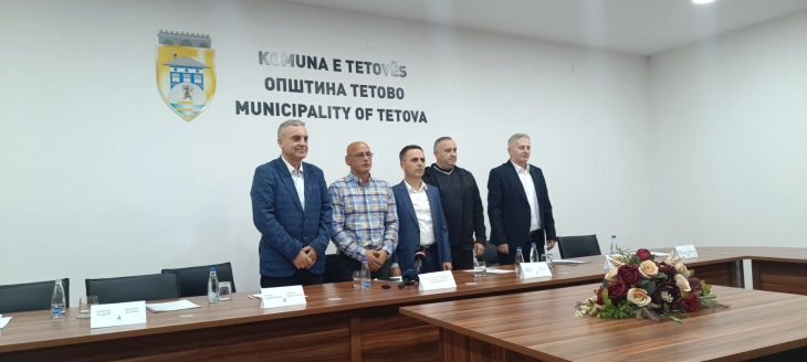 Kandidatët për kryetar të komunës së Tetovës nënshkruajtën Kodeks për zgjedhje të drejta dhe demokratike