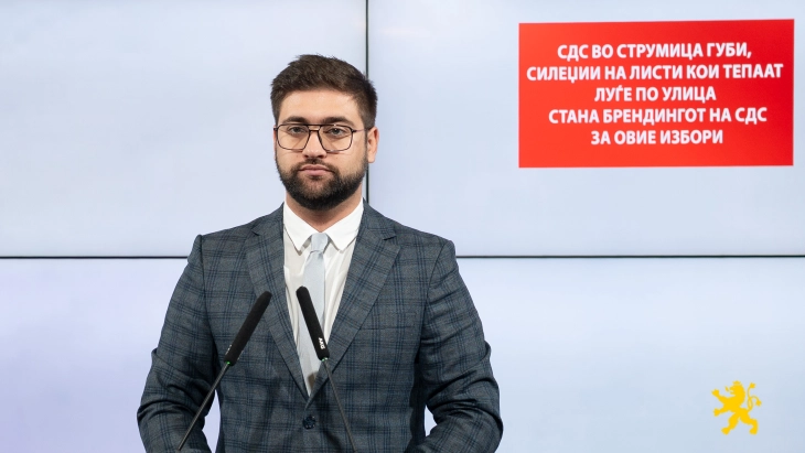 Манасиевски: СДСМ нема понуда и се во тотална паника од сигурниот пораз кој ги чека во Струмица 