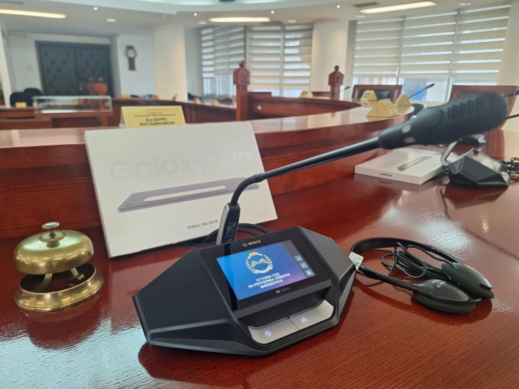 Делегација на Уставниот суд на Турција во посета на земјава, ќе се одржи и свечено отворање на сала за одржување седници и презентација на нова опрема