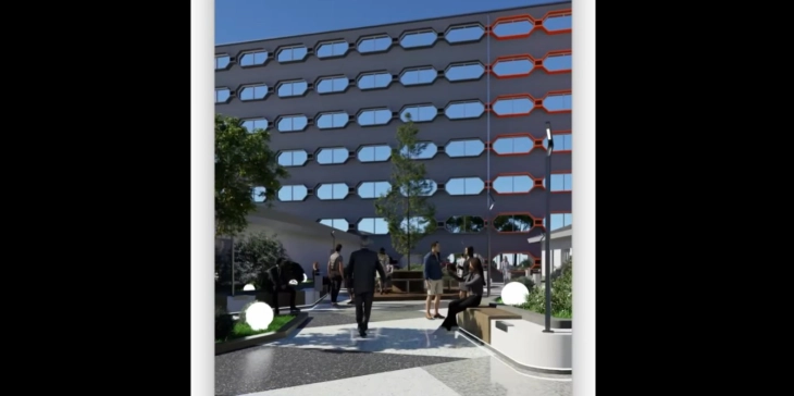 МЗ го престави Меморијалниот парк во Тетово во спомен на загинатите во модуларната болница