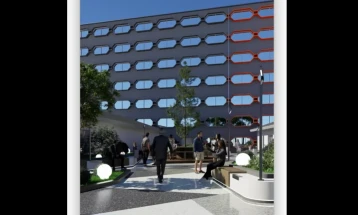 МЗ го престави Меморијалниот парк во Тетово во спомен на загинатите во модуларната болница