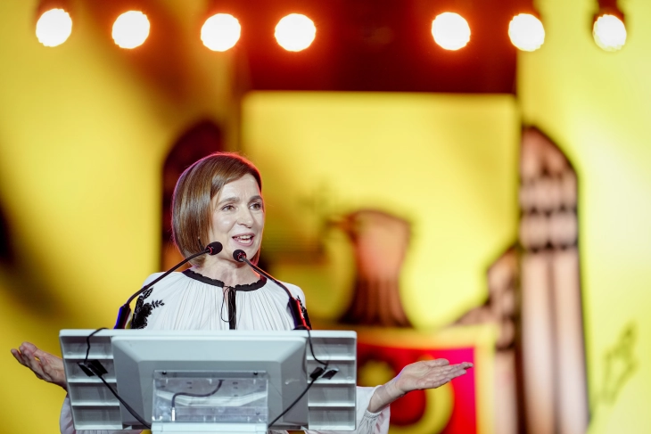 BE përshëndet fitoren zgjedhore të partisë së Maja Sandut në Moldavi