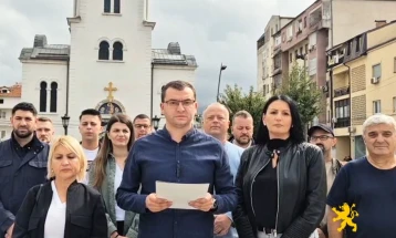 Андоновски: Имаме план и програма за Гостивар, за почист град, за безбедни улици, за сигурна вода, модерна инфраструктура