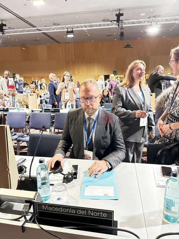 Ministri Ljutkov në konferencën botërore të UNESKO-s për politika kulturore dhe zhvillim të qëndrueshëm  