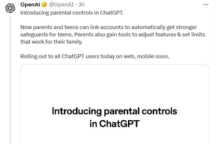 Опен АИ воведе безбедносни мерки за тинејџери кои ја користат алатката ЧетЏиПиТи