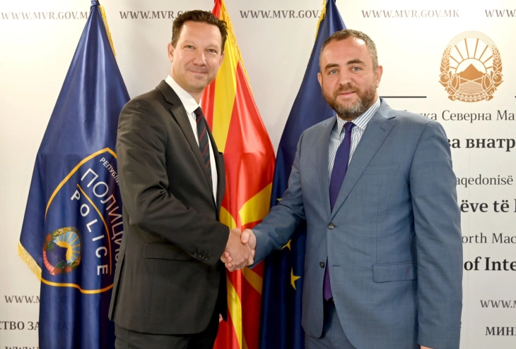 Takim i ministrit Toshkovski me ambasadorin e Mbretërisë së Suedisë, Olla Sollstrom