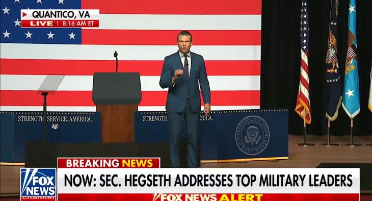 Хегсет до американските генерали и адмирали: Подгответе се за војна