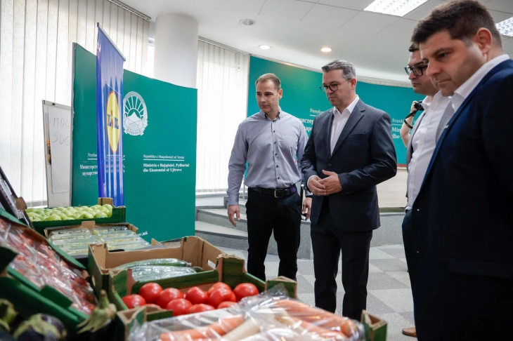 Трипуновски: Соработката со Лидл може да биде мост за поголем пласман и промоција на македонските земјоделски производи и преработки