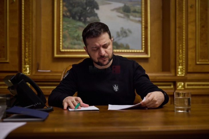 Zelenski: Ukraina dërgon një ekip ushtarak në Danimarkë për stërvitje kundër dronëve rusë