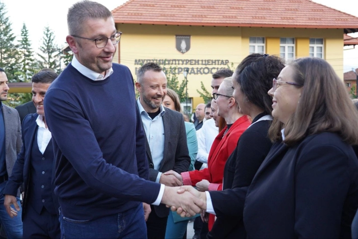 Mickoski in Vevchani: SDSM to suffer election debacle