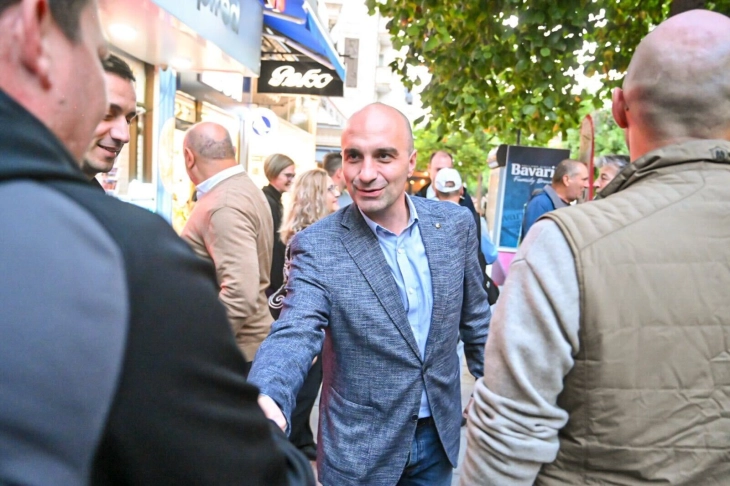 Лабудовиќ: Центар ќе го вратиме во рацете на граѓаните, време е за нова енергија и вистински промени 