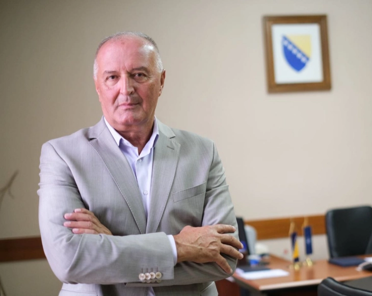 Ministri i Mbrojtjes i Bosnjë dhe Hercegovinës, Zukan Helez për vizitë zyrtare në Ministrinë e Mbrojtjes