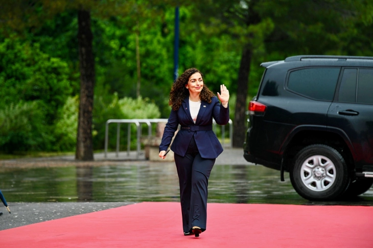 Osmani udhëton për në Danimarkë për samitin e liderëve të Komunitetit politik evropian