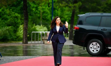 Osmani udhëton për në Danimarkë për samitin e liderëve të Komunitetit politik evropian