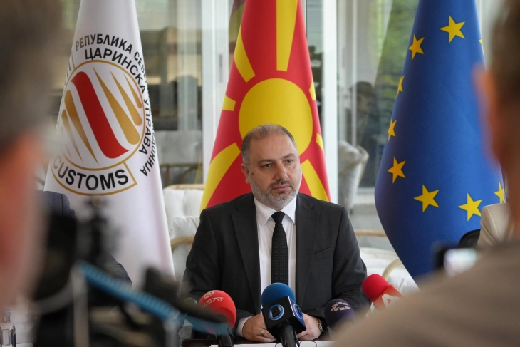 Царинска управа: Континуиран раст приходите, во септември наплатени над 179 милиони евра