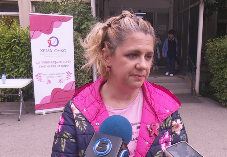 Марјановиќ: Пациентките со рак на дојка се соочуваат со повеќе проблеми, пари за терапија има ама треба да се менува начинот на набавка