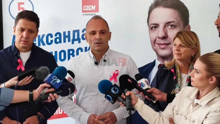 Филипче: Александар Трајановски е човек со визија и докажан професионалец, верувам дека граѓаните на Општина Аеродром тоа ќе го препознаат