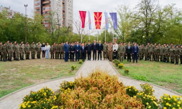 Мисајловски и Хелез на првиот академски час на Воената академија: Академијата е симбол на знаење и лидерство, со високо реноме и квалитетна настава