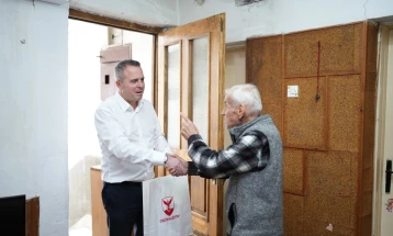 Општина Центар: Продолжува проектот „Сервис за стари лица“, поддршка за 90 пензионери во Центар