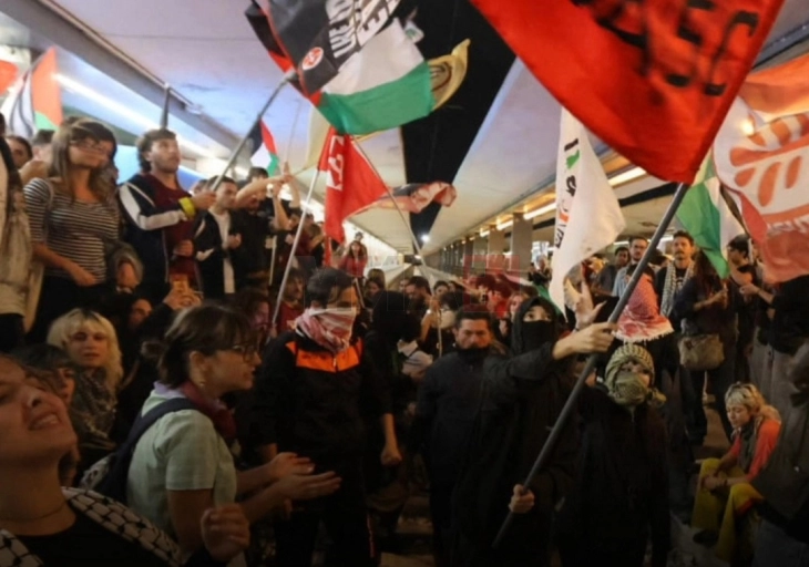 Протести во Брисел и Намур по израелското пресретнувањето на флотилата со помош за Газа  