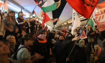 Протести во Брисел и Намур по израелското пресретнувањето на флотилата со помош за Газа  