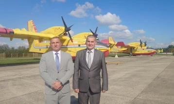 Ангелов во посета на Хрватска, се разгледува можноста ер-тракторите да се сервисираат во Воздухопловно техничкиот центар на Хрватска