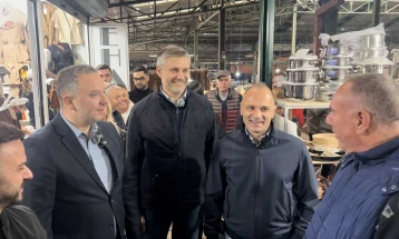 Филипче од Куманово: Со СДСМ и Костовски пазарот ќе се реконструира, нема да се продава