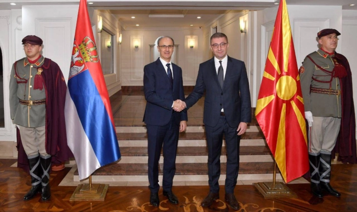 Mickoski – Macut: Enhancing bilateral ties, economic cooperation, gas and corridor connectivity with Serbia