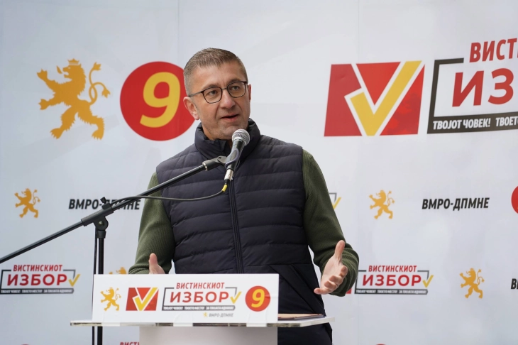 Мицкоски: СДСМ води црна кампања, со монтажи и спинови, да не дозволиме повторно да бидат власт