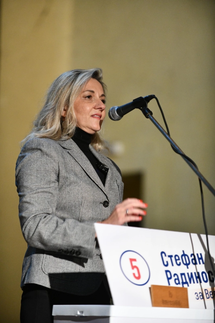 Каранфилова Пановска: Промените во Вевчани доаѓаат со Стефан Радиновски