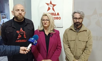 Levica presents election programme in Tetovo