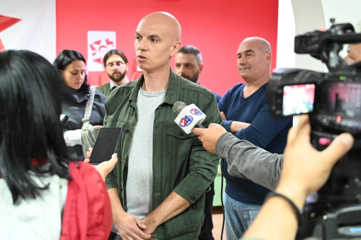 Собир на Левица во Велес