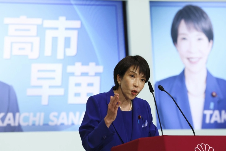 Japan's ruling LDP elects Takaichi as first woman to lead party