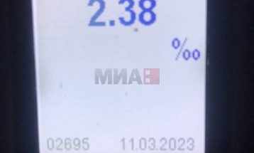 Лишени од слобода возачи во Скопје, Куманово, Кичево, Велес, Кавадарци и Охрид, управувале возила под дејство на алкохол