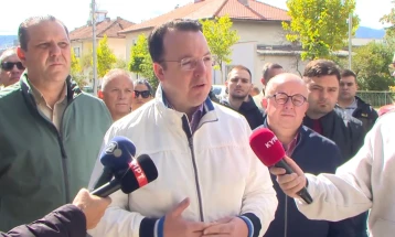 Nikoloski announces €2 million in support for more projects in Kichevo