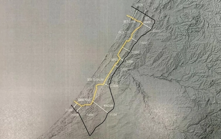 Трамп: Примирјето во Газа ќе започне откако Хамас ќе ја потврди линијата на повлекување на израелската војска