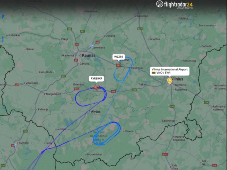 Аеродромот во Вилнус беше затворен поради сомнителни балони во воздушниот простор