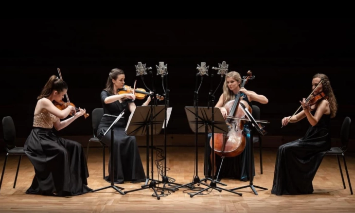 Концерт на гудачкиот квартет „Атака“ на 48. Денови на македонска музика